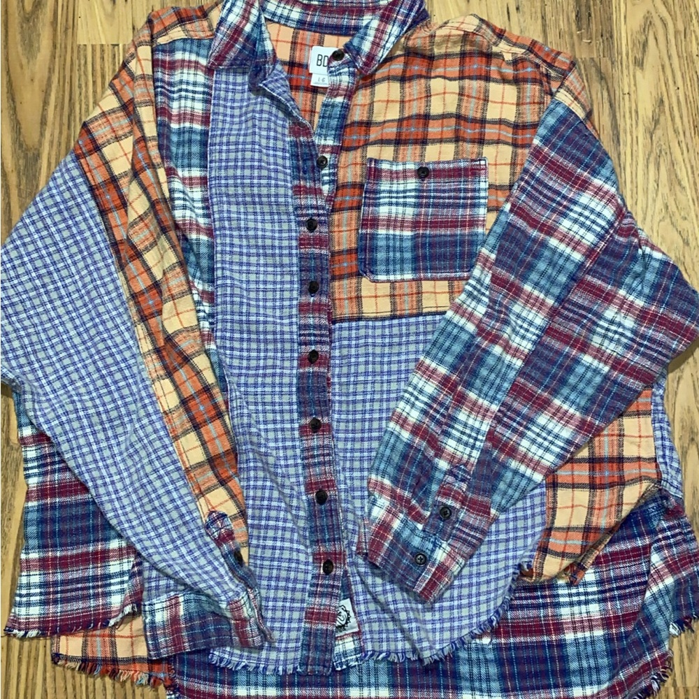BDG Multicolor Plaid Women’s Shirt